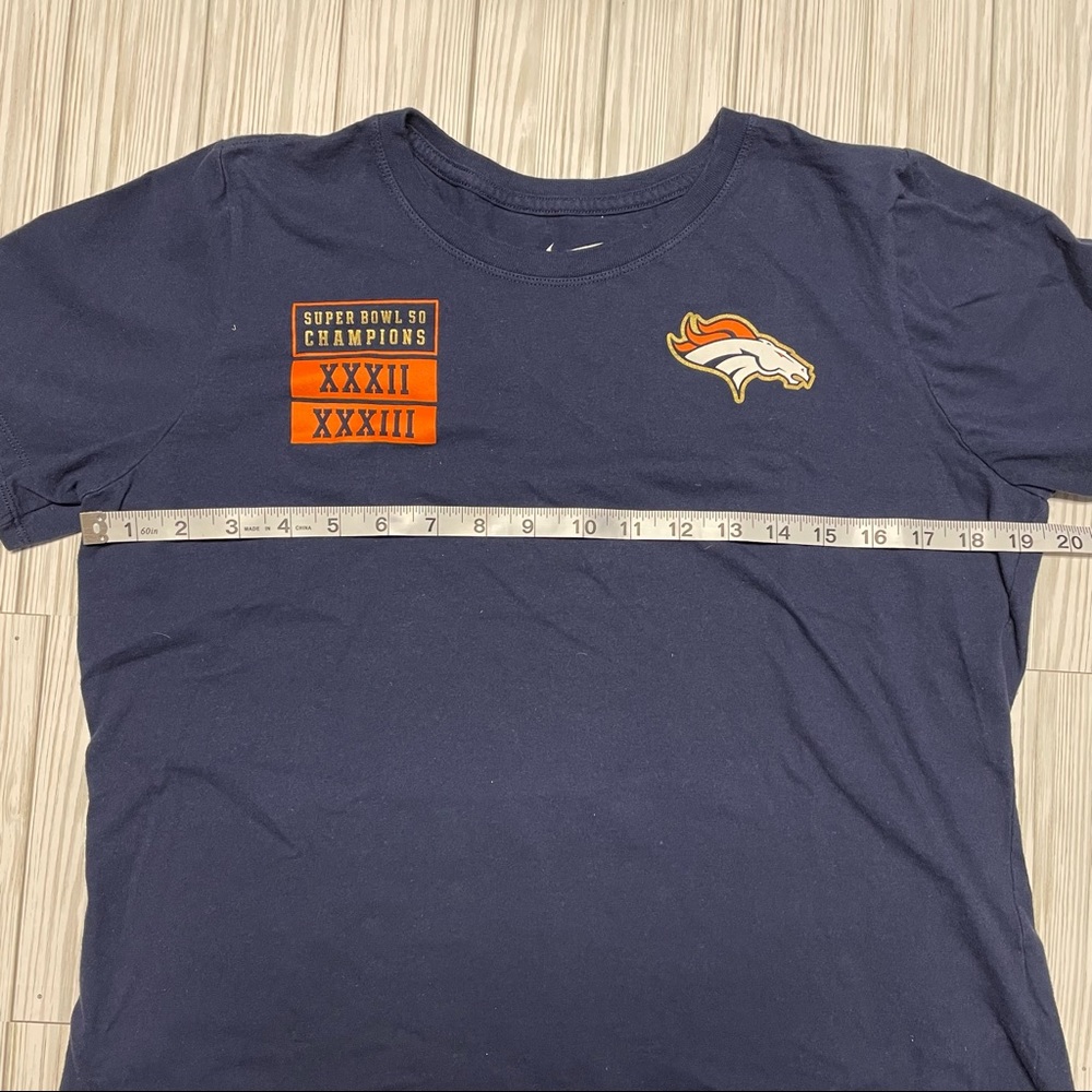 Nike Super Bowl 50 Champions Denver Broncos tshirt - Picture 11 of 11